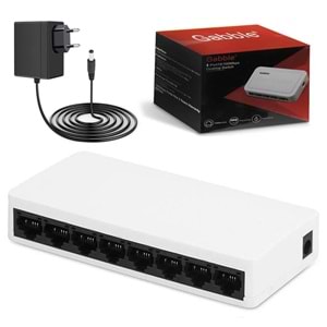ETHERNET SWITCH HUB 8 PORT 10/100MBPS GABBLE G-518