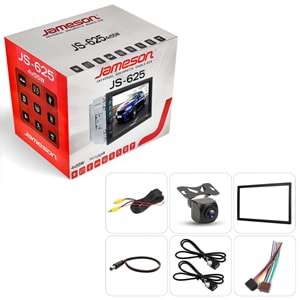 JAMESON JS-625 Double Teyp 7 İnç 4x55 Watt mirrorlink