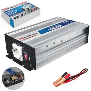İNVERTER MODİFİYE SİNÜS 12V 1000W MERVESAN MRW-I-1000-12