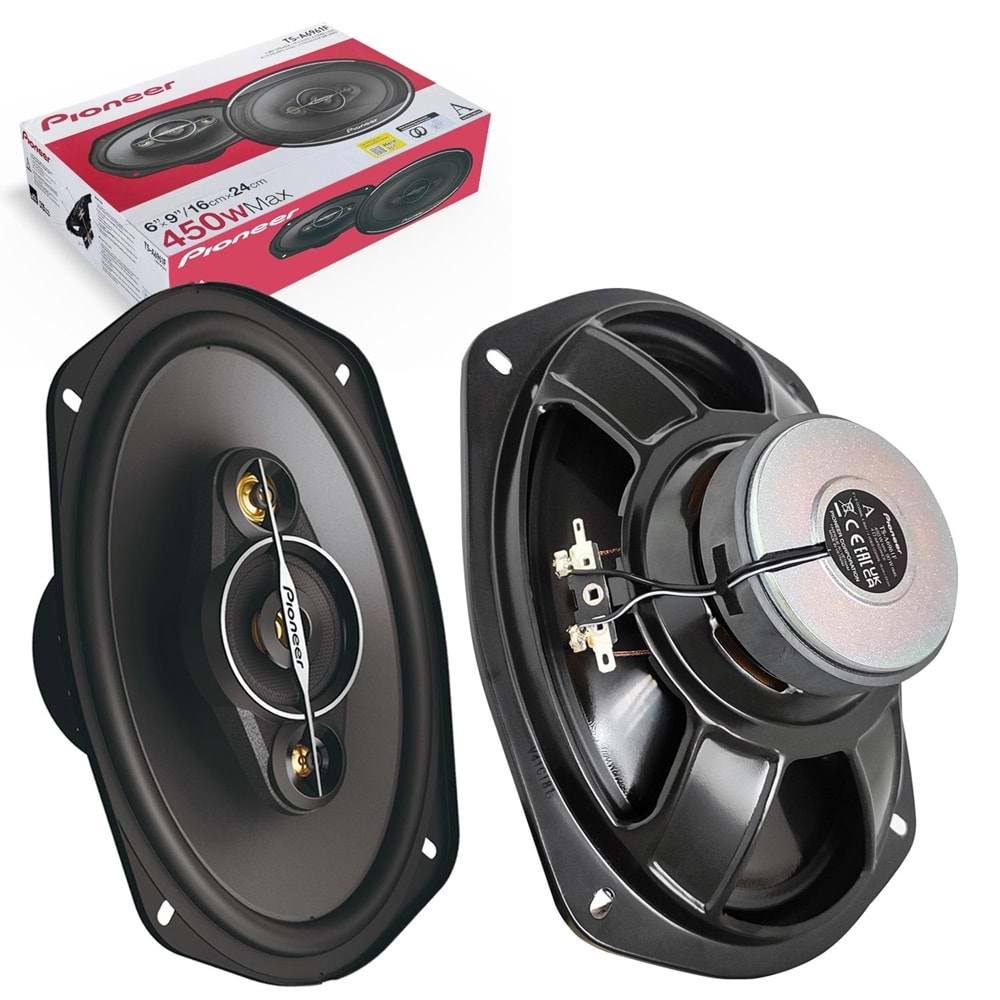 PIONEER DİGİCOM TS-A6961F Oto Hoparlör Oval 6X9 İnç 450 Watt 2 Adet