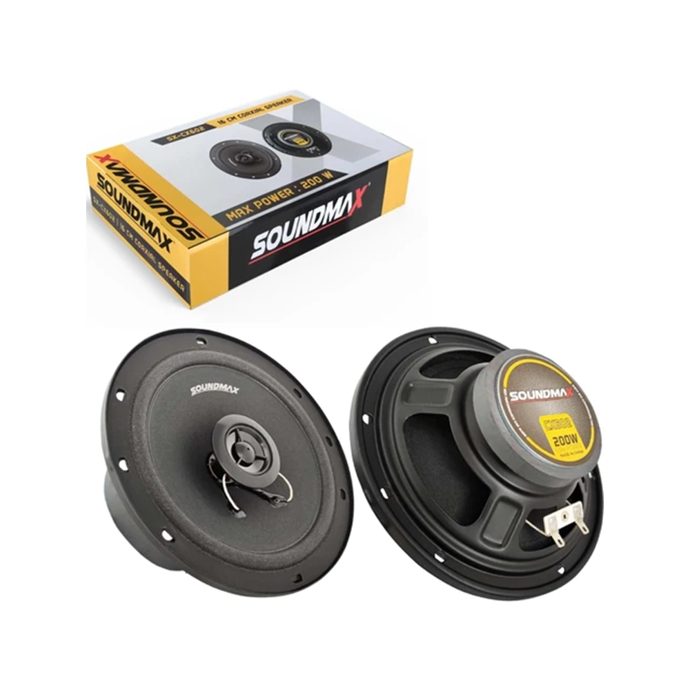SOUNDMAX SX-CX602 Oto Hoparlör 16cm 200 Watt Tweeterli 2 Adet