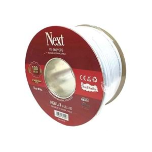 NEXT YE-9601AL RG 6-U/4 TRISHELD 100 METRE ANTEN KABLOSU