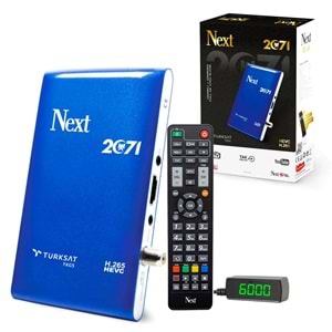 NEXT YE-2071 HD UYDU ALICISI ÇANAKSIZ TV İZLEME IPTV H,265