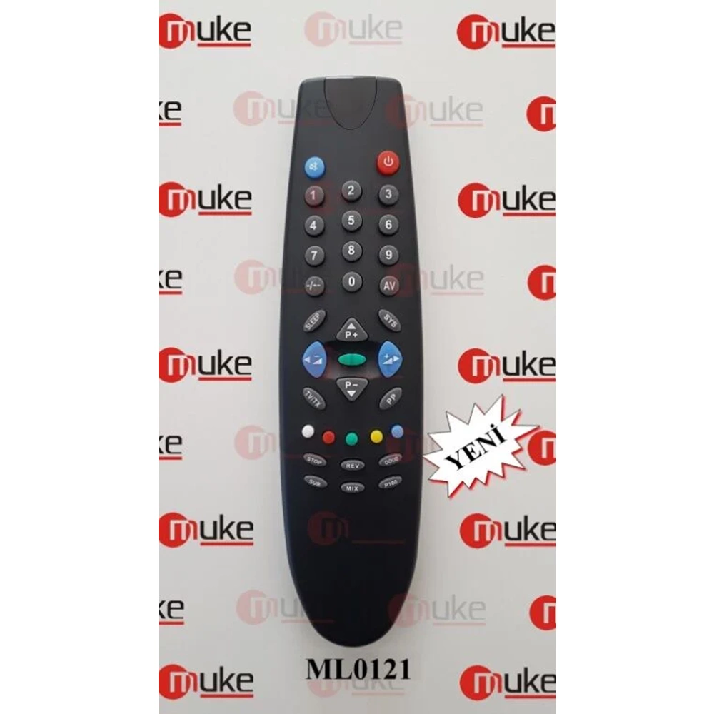 MUKE ML0121 ARÇELİK/BEKO 12,1-SİYAH LCD LED TV KUMANDASI