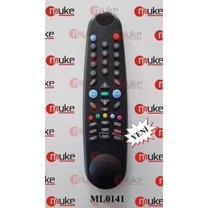 MUKE ML0141 ARÇELİK/BEKO 14,1-SİYAH LCD LED TV KUMANDASI