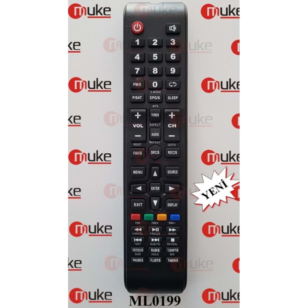MUKE ML0199 SKYTECH-REDLİNE KUMANDASI LCD LED TV KUMANDASI