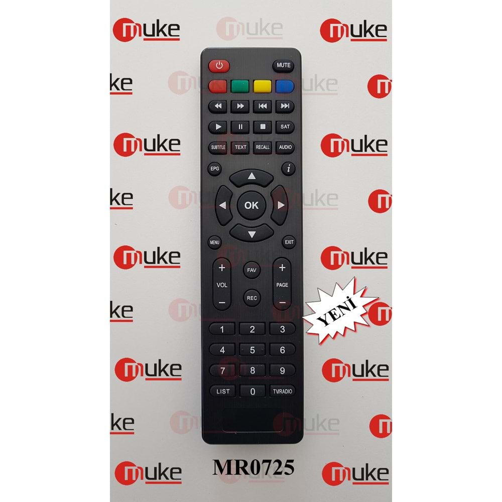 MUKE MR0725 KORAX-GALAXY-SKYTECH UYDU KUMANDASI KR0725