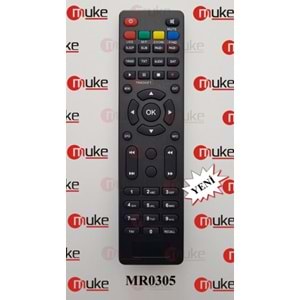MUKE MR0305 MOONSTAR-RAMSATMİNİ-HOMETECH UYDU KUMANDASI KR0305
