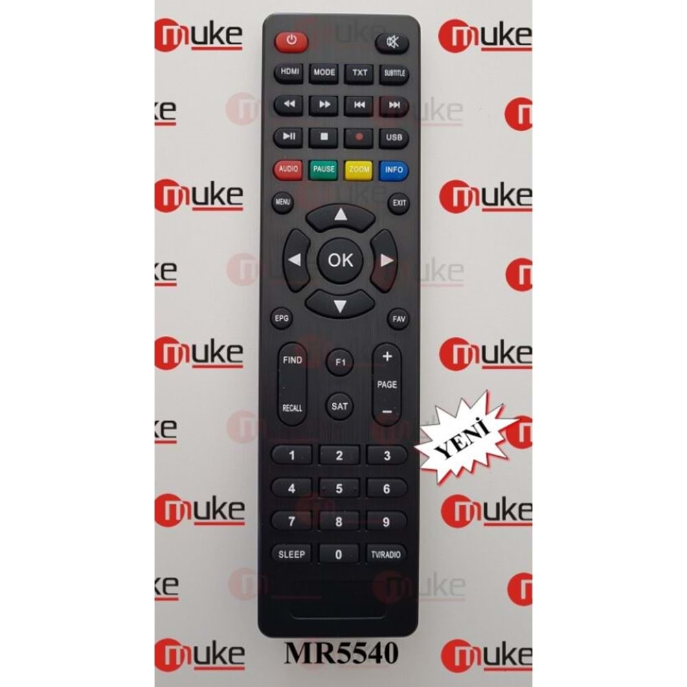 MUKE MR5540 NEXT TANGO-TANGO PLUS UYDU KUMANDASI KR5540