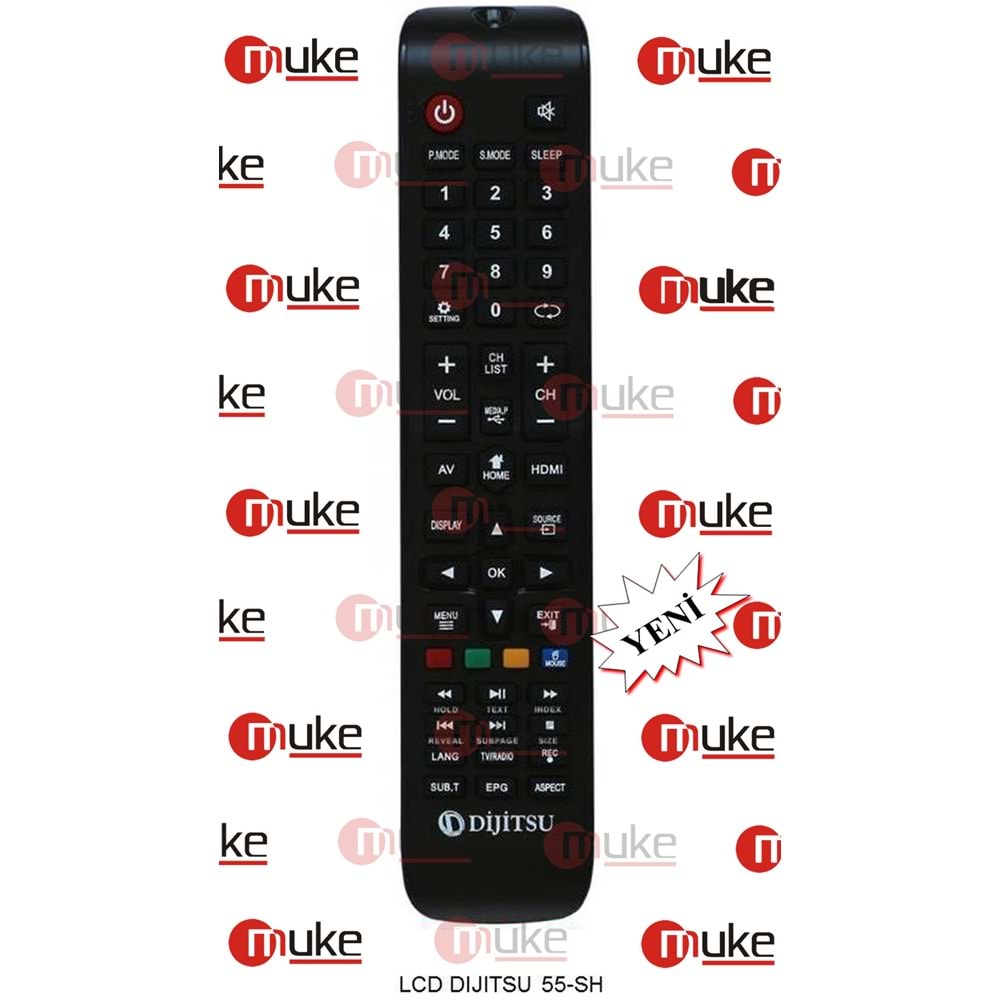 MUKE ML0210 DIJITSU 55-SH LCD LED TV KUMANDASI