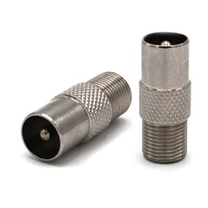 CABLEMASTER CMF-11 F DİŞİ-ERKEK ANTEN FİŞ ÇEV, DÜZ 100 LÜ PAKET