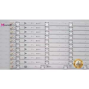 VESTEL-SEG-REGAL-FINLUX HILEVEL-TOSHIBA-TECHWOOD 65İNCH 65TU7040 LED BAR HK542