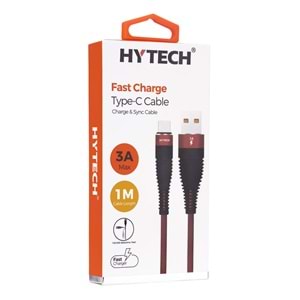 HYTECH HY-X425 RED ŞARJ 3 AMPER TYPE-C KABLO