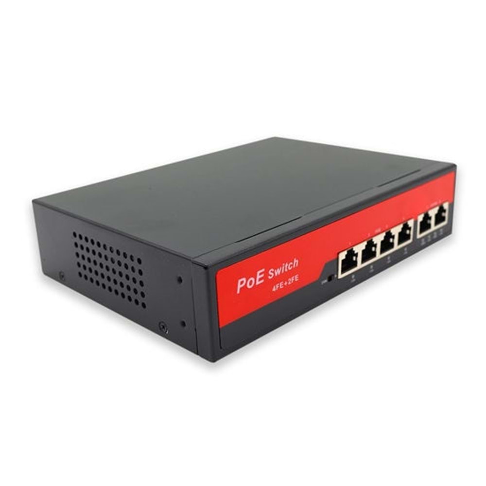 WELLBOX CSD-4842M 4+2 POE SWITCH ,