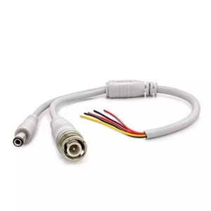 HADRON HDX-5531 POWER KABLO& BNC 30CM HAZIR KABLO