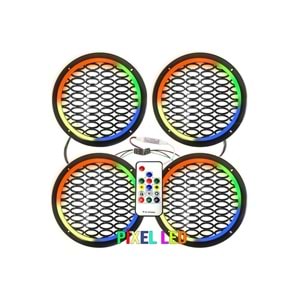 OEM 20CM HOPARLÖR KAPAĞI PİXEL LED 1 TAKIM ( 4 ADET )
