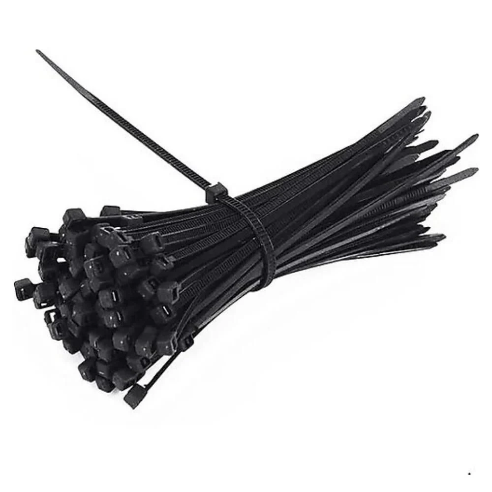 IŞILDAR 3,6X200MM PLASTİK KABLO BAĞI SİYAH (100LÜ PAKET )