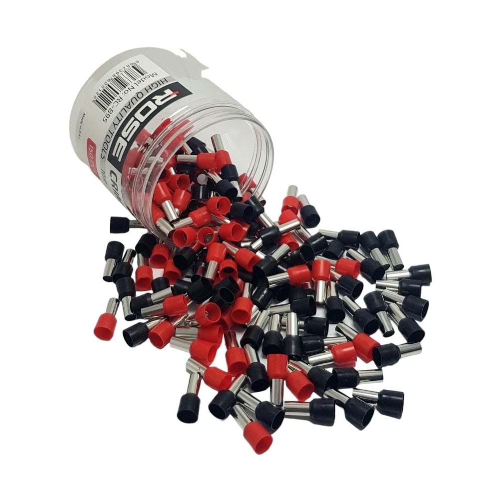 ROSE RC-895 4GA İZOLELİ SIKMALI KABLO PABUCU 150 ADET