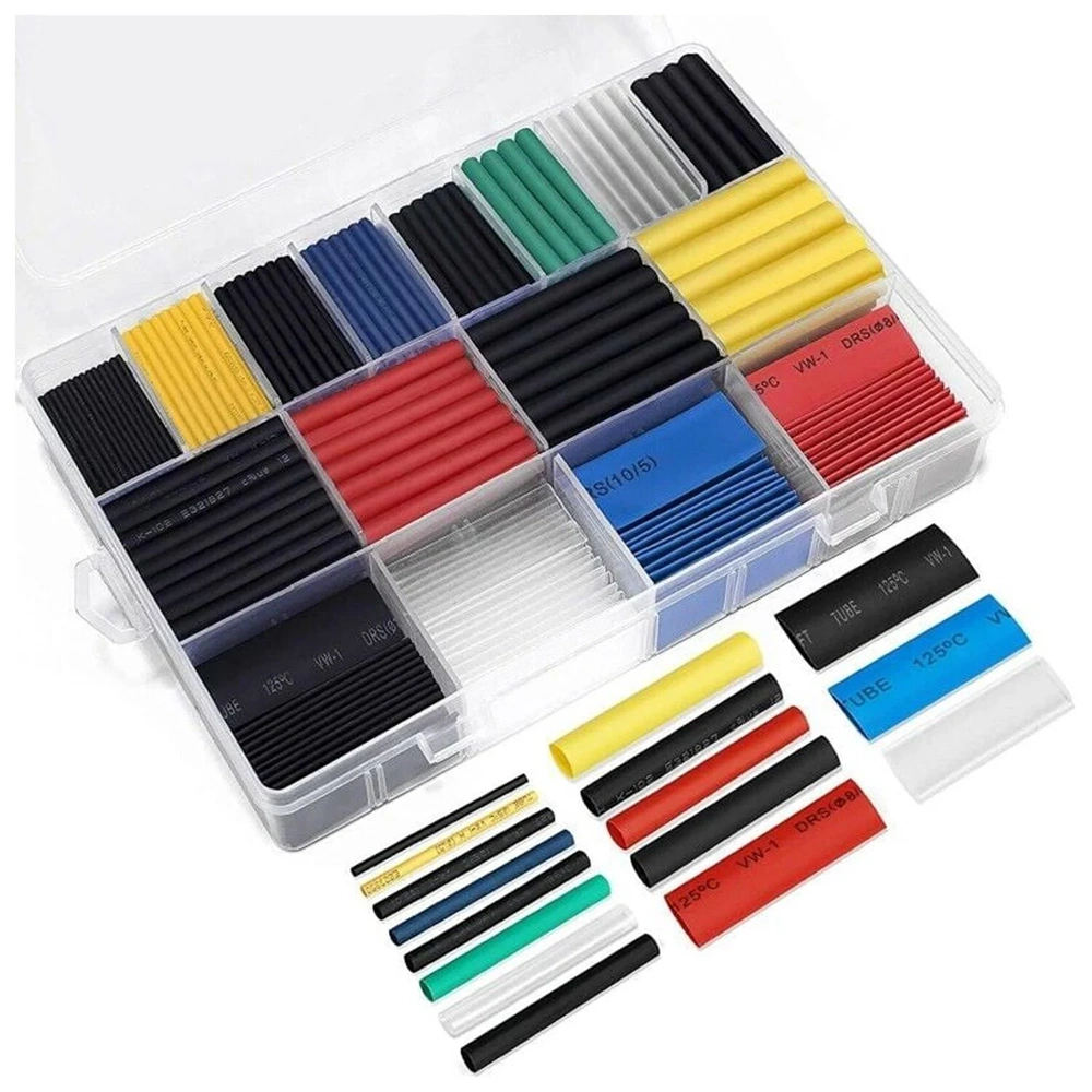 ROSE RC-886 580 PARÇA RENKLİ KUTULU DARALAN MAKARON SETİ