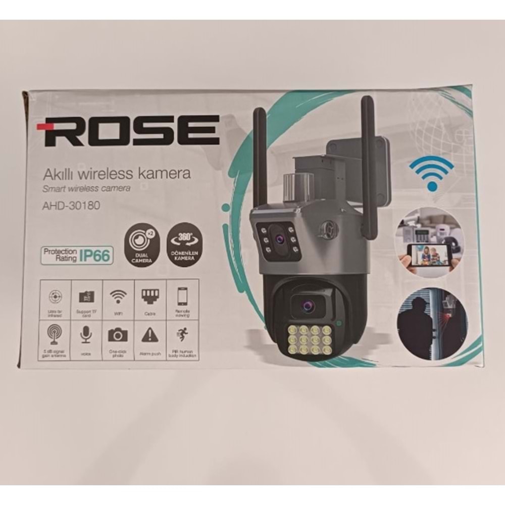 ROSE AHD-30180 WIFI AKILLI WIRELESS KAMERA