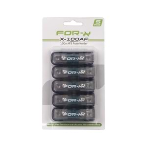 FOR-X X-100AF 100 AMPER OTO ANFİ SİGORTA ( 5 Lİ PAKET )