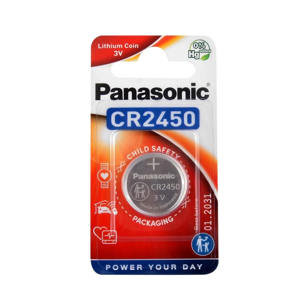 PANASONIC CR2450 3V PARA LITHIUM PİL TEKLİ