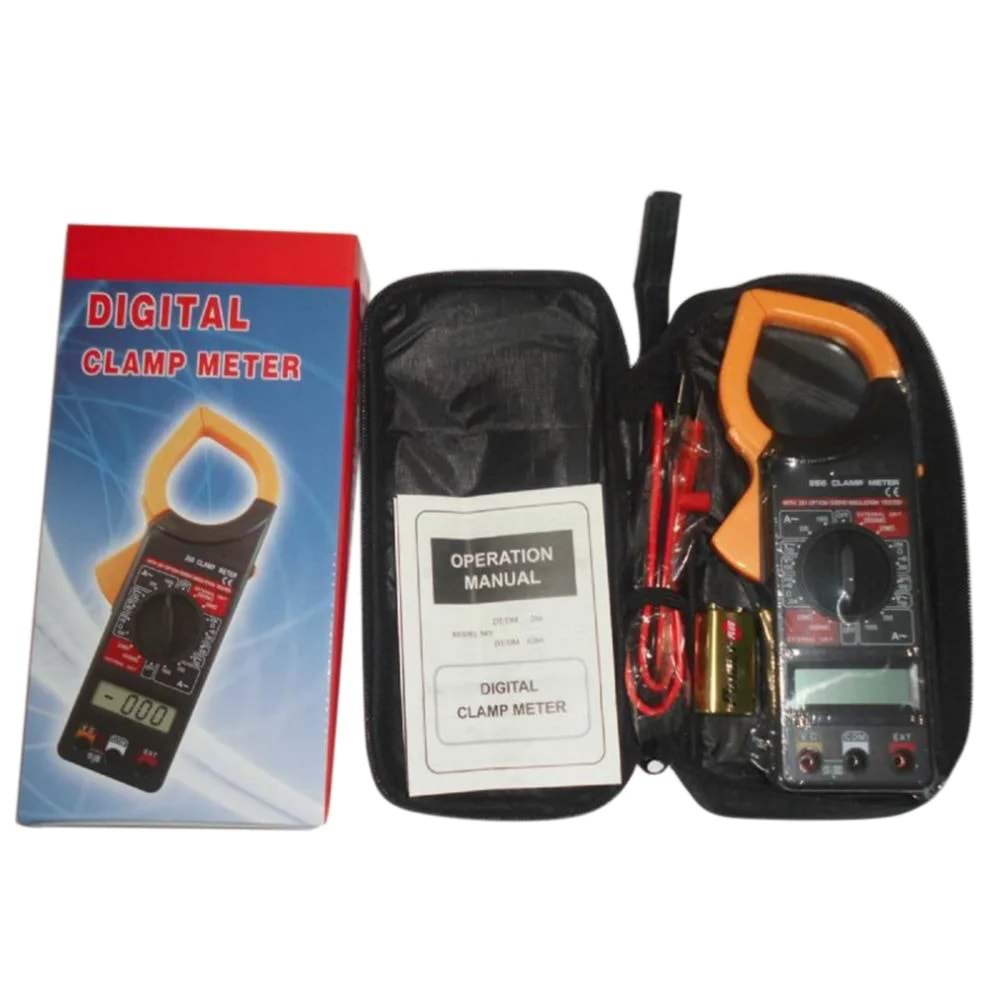 S-LİNE DT266 Dijital Clampmetre K:40