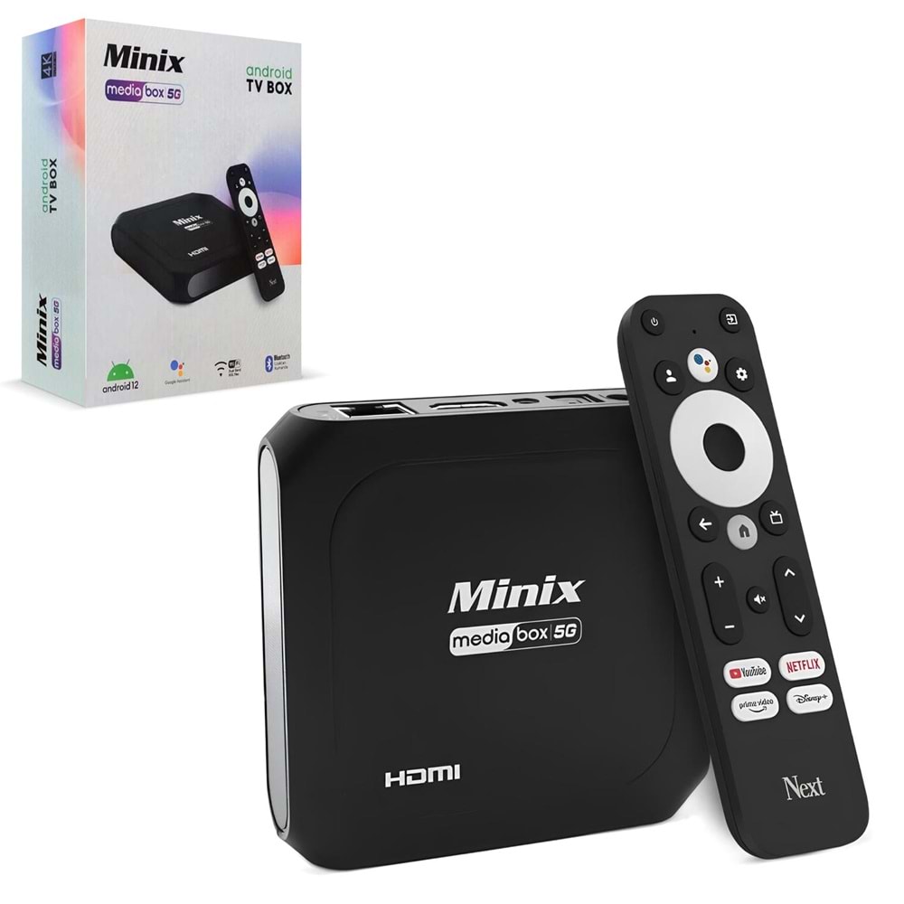 NEXT Minix Mediabox 5G Android TV Box