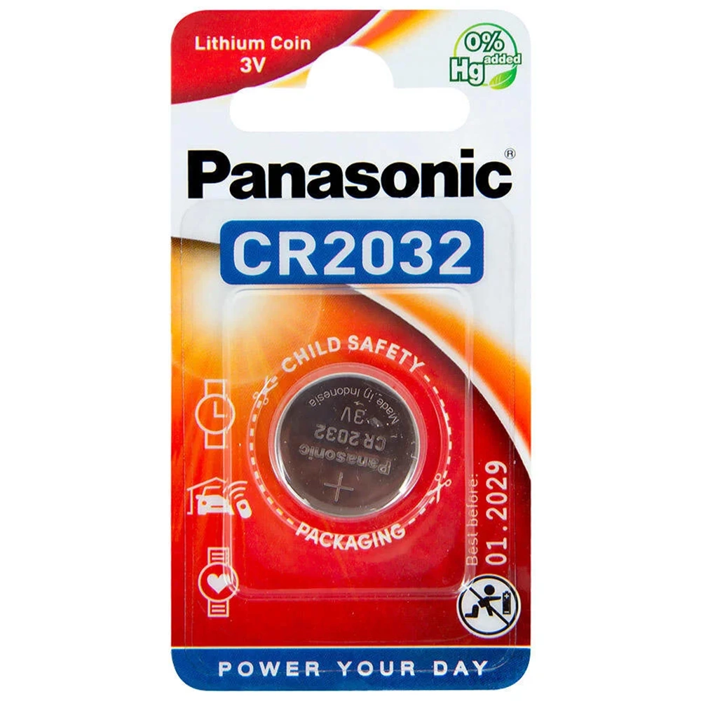 PANASONIC CR2032EL/1B 3V LITHIUM PARA PİL TEKLİ