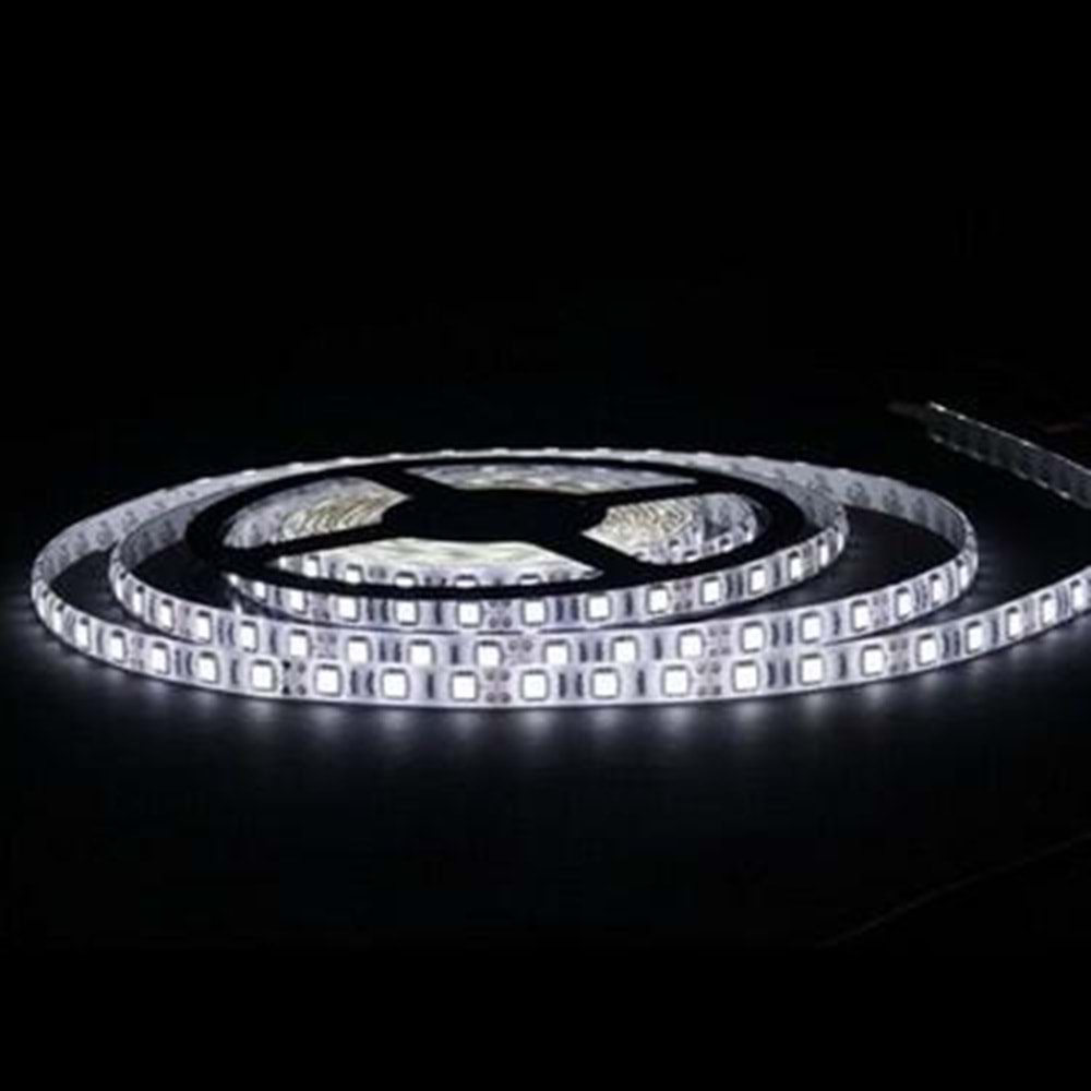 LEDWELL 4040-60D 12V IP65 BEYAZ TEK ÇİP DIŞ MEKAN 5MT ŞERİT LED