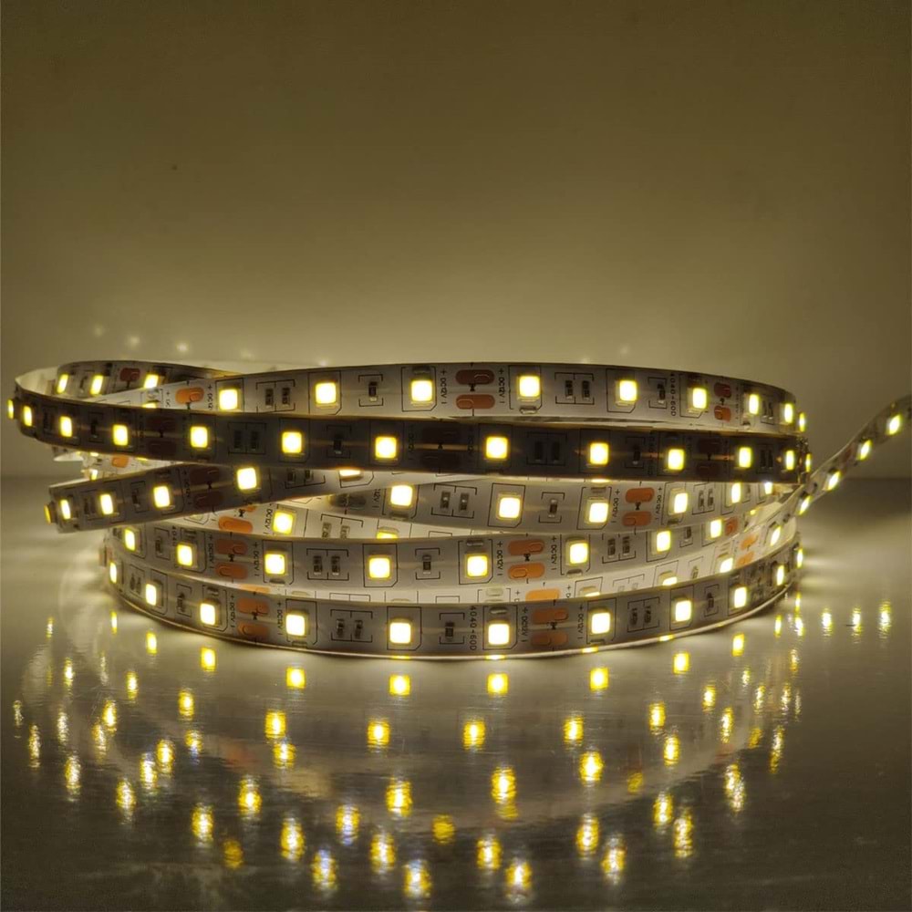 LEDWELL 4040-60D 12V IP65 GÜNIŞIĞI TEK ÇİP DIŞ MEKAN 5MT ŞERİT LED