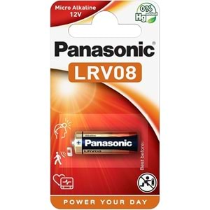 PANASONIC LRV08L/1BP -23A 12V 38MAH TEKLİ MİCRO ALKALİN PİL