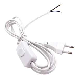 SLine KABLO3322W 1,5M 2 Pin Anahtarlı İthal Power Kablo