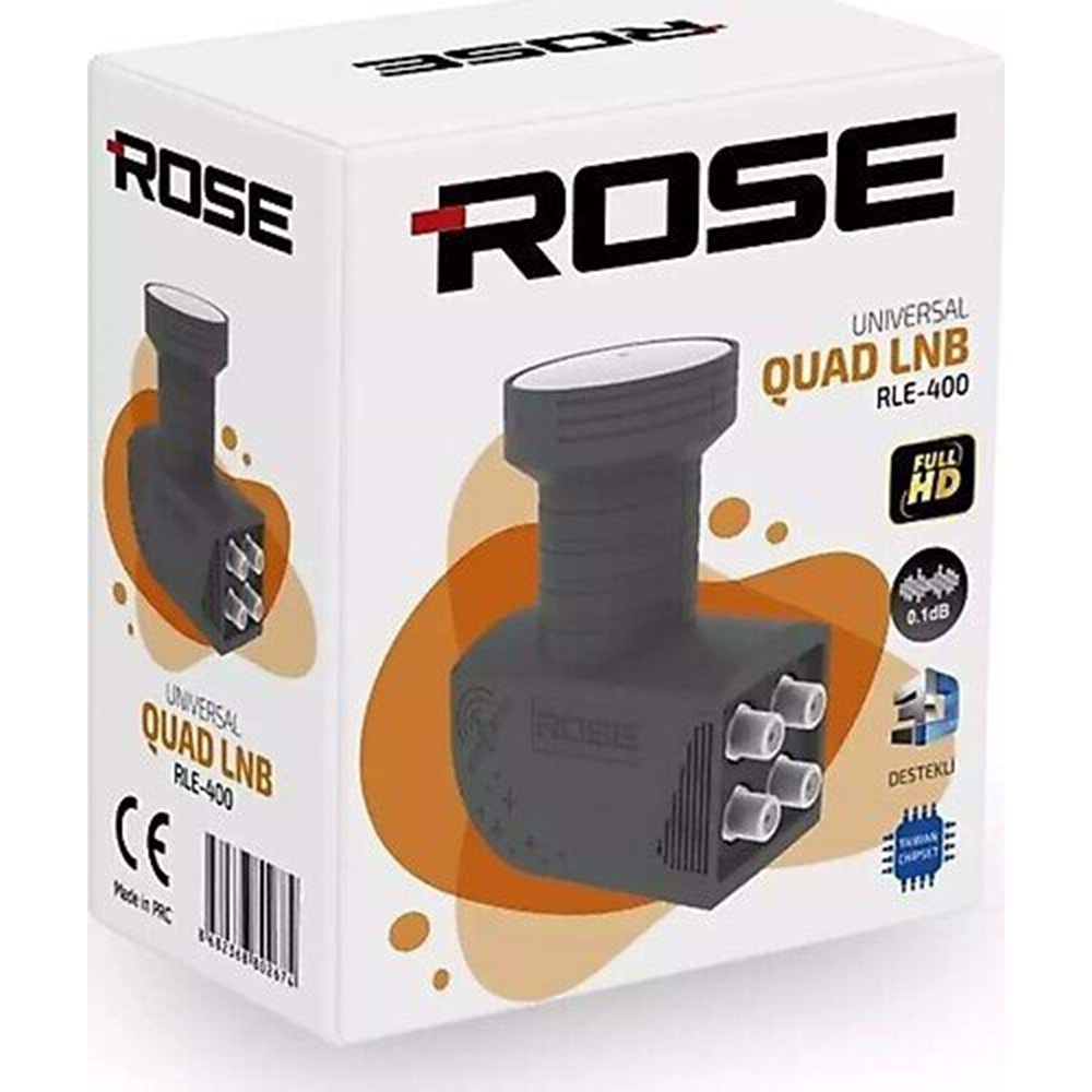 ROSE RLE-400 QUAD(DÖRTLÜ) LNB