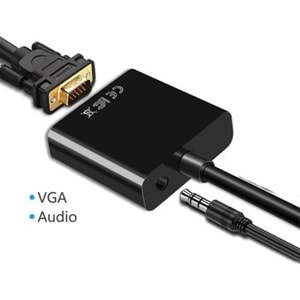 ROSE RC-659 HDMI - VGA Çevirici Sesli