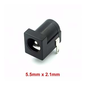 OEM 5,5mm x 2,1mm ŞASE SOMONLU PLASTİK SOKET
