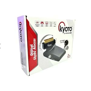 KYOTO KY-1750 SD MİNİ SCART UYDU ALICISI