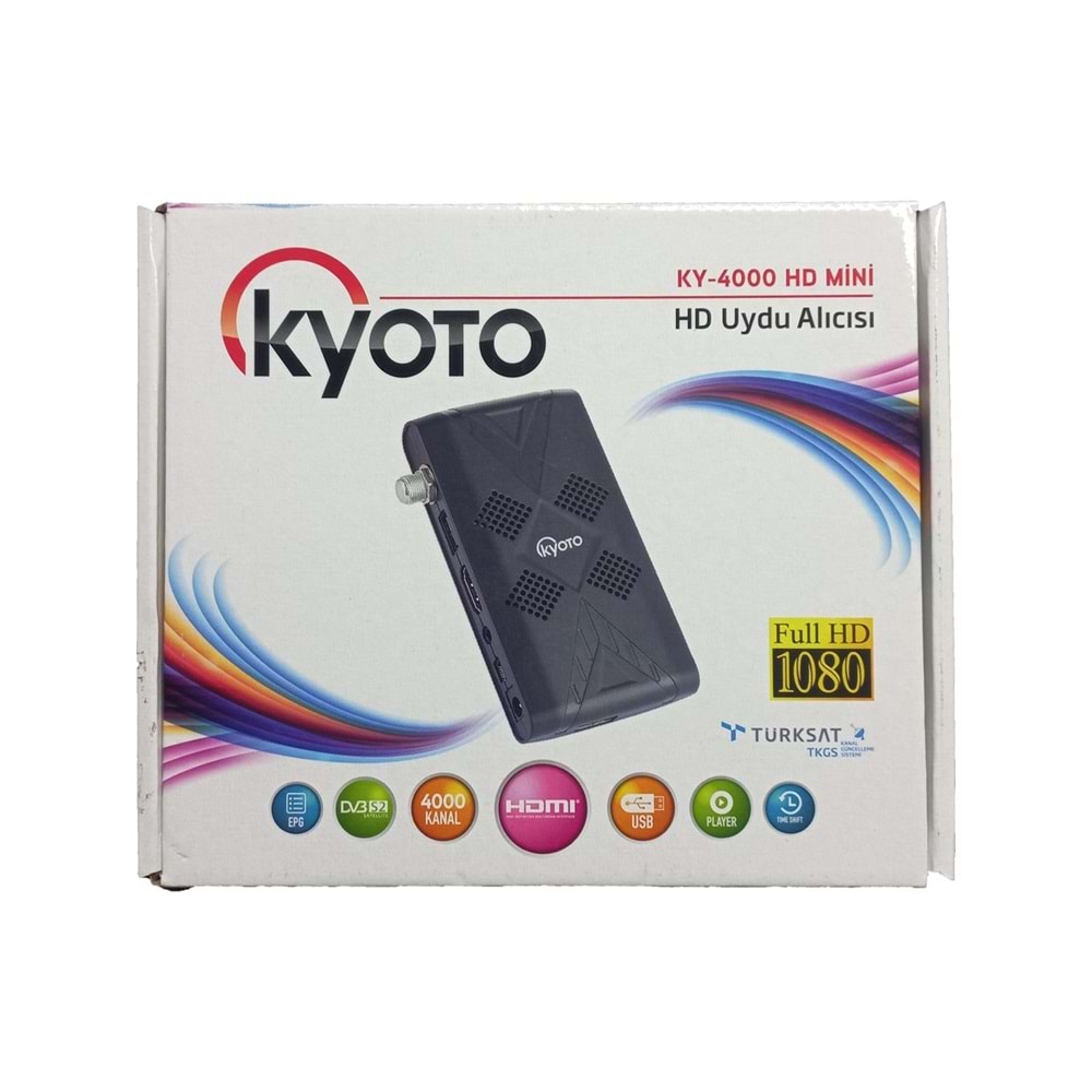 KYOTO KY-4000 Mini Hd Uydu Alıcısı