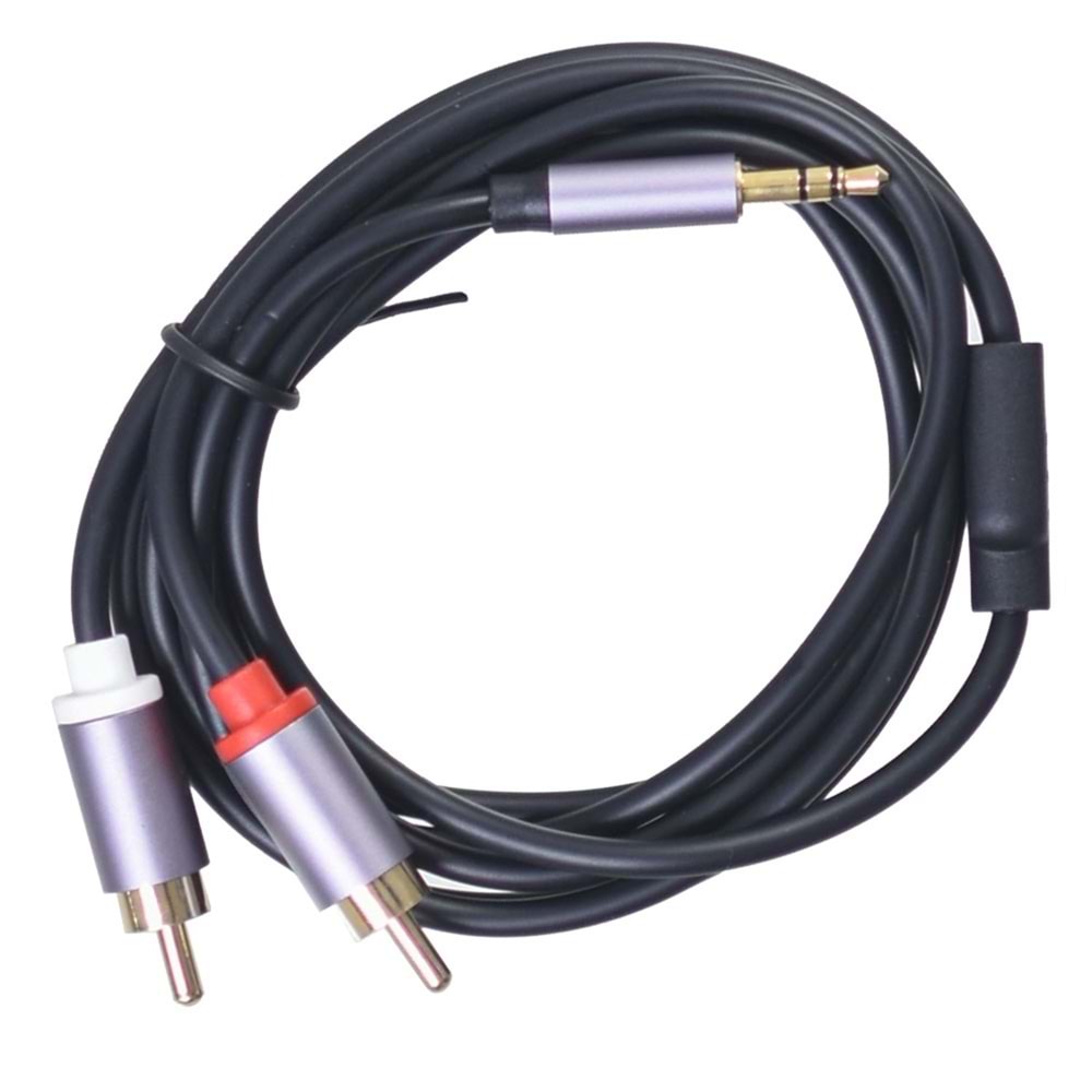 TUNEX TAV-150 3.5MM TO 2RCA 1,5M AUX KABLO